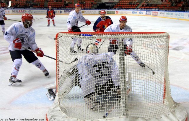 Photo hockey match Grenoble  - Lyon le 02/09/2017