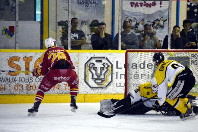 Photo hockey match Dijon  - Roanne le 02/09/2017