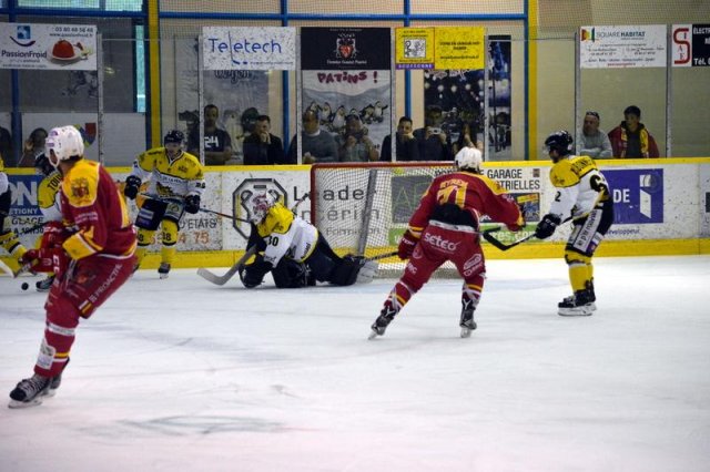 Photo hockey match Dijon  - Roanne le 02/09/2017