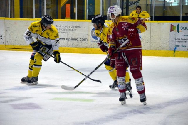 Photo hockey match Dijon  - Roanne le 02/09/2017