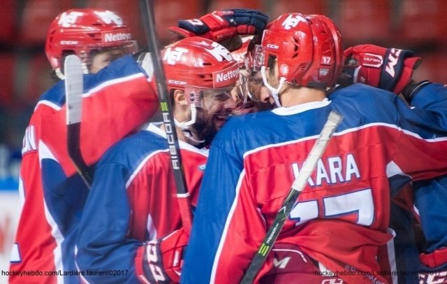 Photo hockey match Grenoble  - Lyon le 02/09/2017