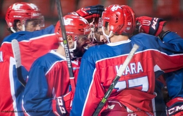 Photo hockey match Grenoble  - Lyon le 02/09/2017