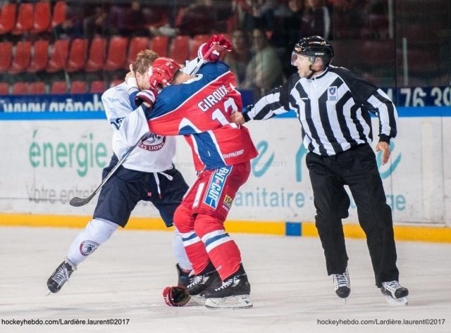 Photo hockey match Grenoble  - Lyon le 02/09/2017