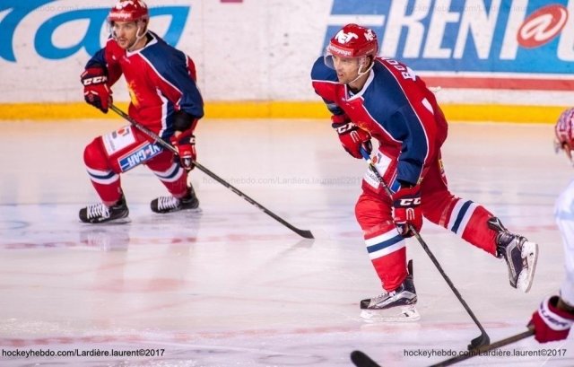 Photo hockey match Grenoble  - Lyon le 02/09/2017