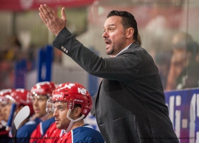 Photo hockey match Grenoble  - Lyon le 02/09/2017