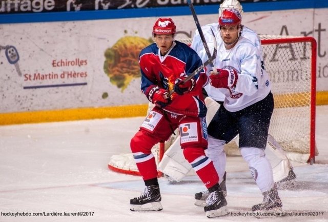 Photo hockey match Grenoble  - Lyon le 02/09/2017
