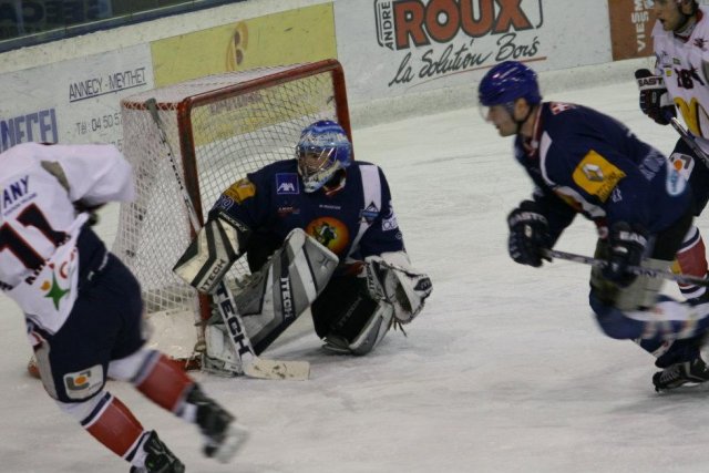 Photo hockey match Mont-Blanc - Grenoble  le 17/02/2009
