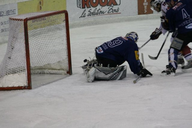 Photo hockey match Mont-Blanc - Grenoble  le 17/02/2009
