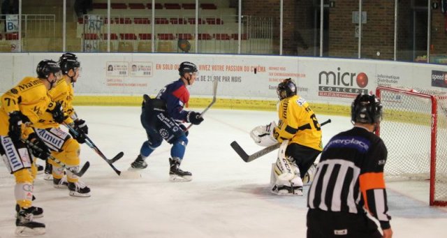 Photo hockey match Angers  - Rouen le 05/09/2017