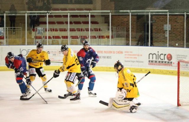 Photo hockey match Angers  - Rouen le 05/09/2017