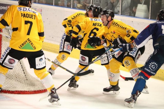 Photo hockey match Angers  - Rouen le 05/09/2017