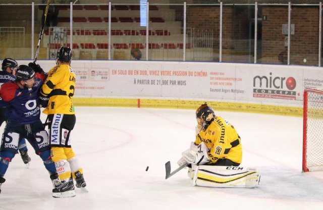 Photo hockey match Angers  - Rouen le 05/09/2017