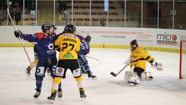 Photo hockey match Angers  - Rouen le 05/09/2017