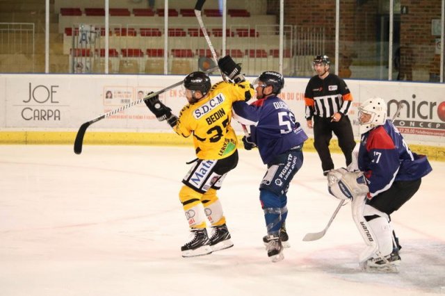 Photo hockey match Angers  - Rouen le 05/09/2017