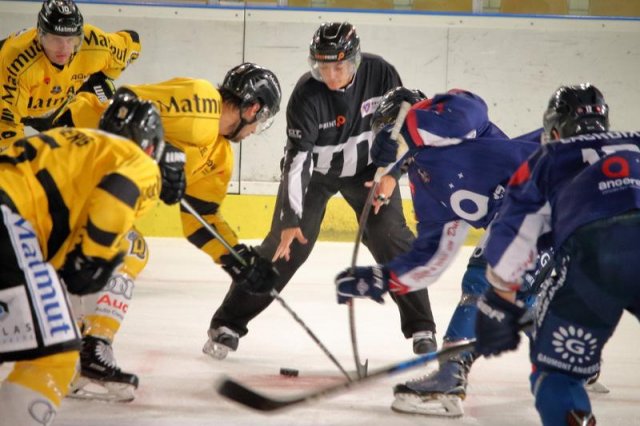 Photo hockey match Angers  - Rouen le 05/09/2017