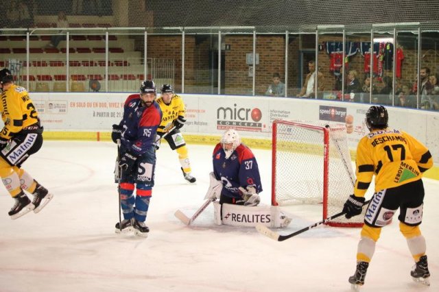 Photo hockey match Angers  - Rouen le 05/09/2017