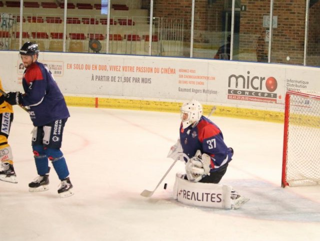 Photo hockey match Angers  - Rouen le 05/09/2017
