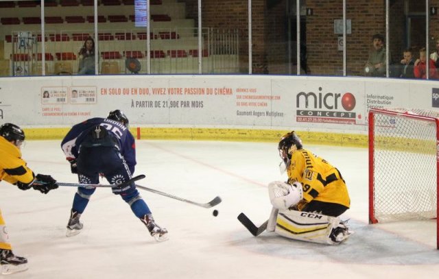 Photo hockey match Angers  - Rouen le 05/09/2017