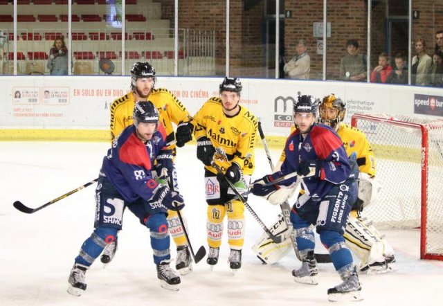 Photo hockey match Angers  - Rouen le 05/09/2017