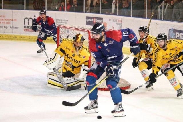 Photo hockey match Angers  - Rouen le 05/09/2017