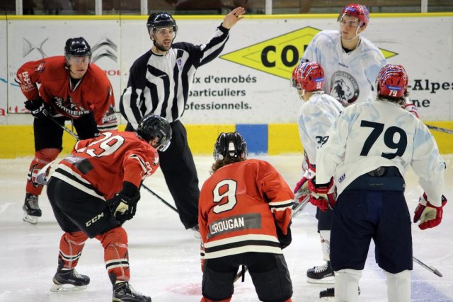 Photo hockey match Chamonix  - Lyon le 05/09/2017