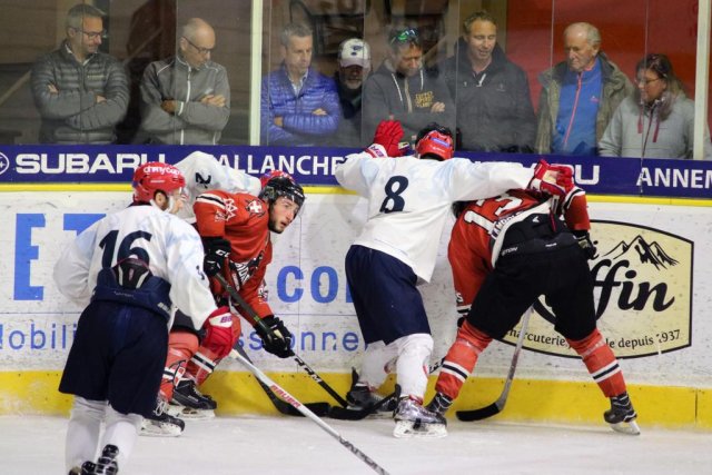Photo hockey match Chamonix  - Lyon le 05/09/2017