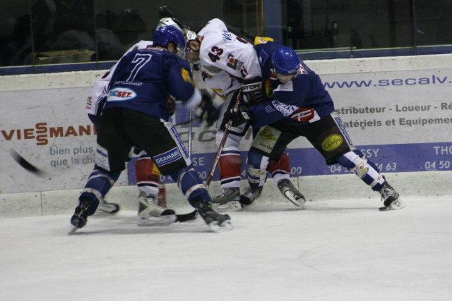 Photo hockey match Mont-Blanc - Grenoble  le 17/02/2009
