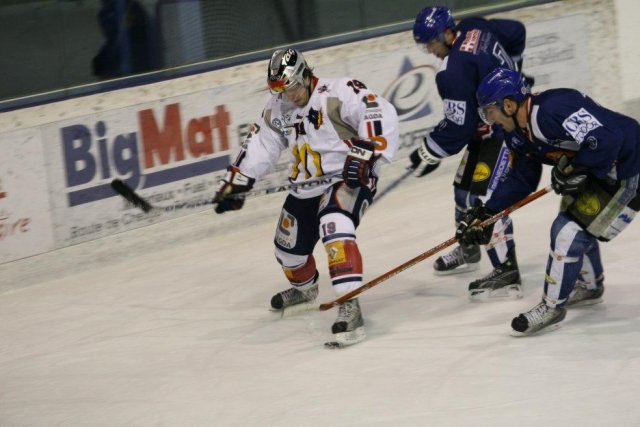 Photo hockey match Mont-Blanc - Grenoble  le 17/02/2009