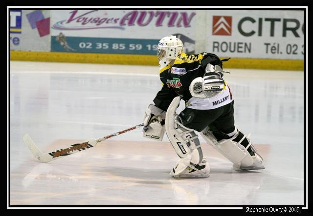Photo hockey match Rouen - Dijon  le 17/02/2009