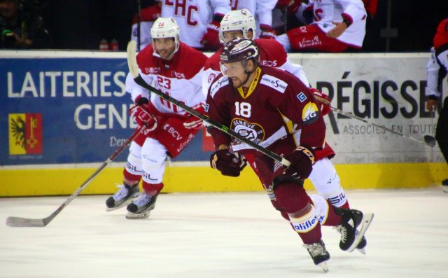 Photo hockey match Genève - Lausanne le 07/09/2017
