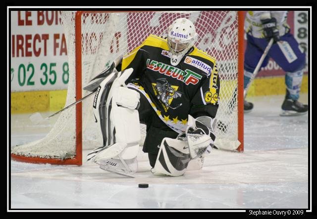 Photo hockey match Rouen - Dijon  le 17/02/2009