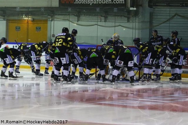 Photo hockey match Rouen - Anglet le 08/09/2017