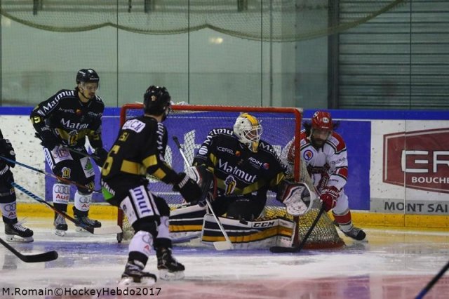 Photo hockey match Rouen - Anglet le 08/09/2017
