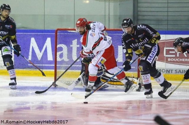Photo hockey match Rouen - Anglet le 08/09/2017