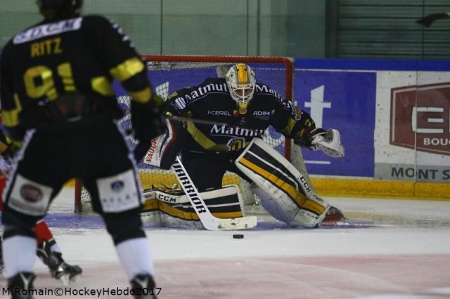 Photo hockey match Rouen - Anglet le 08/09/2017