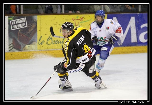 Photo hockey match Rouen - Dijon  le 17/02/2009