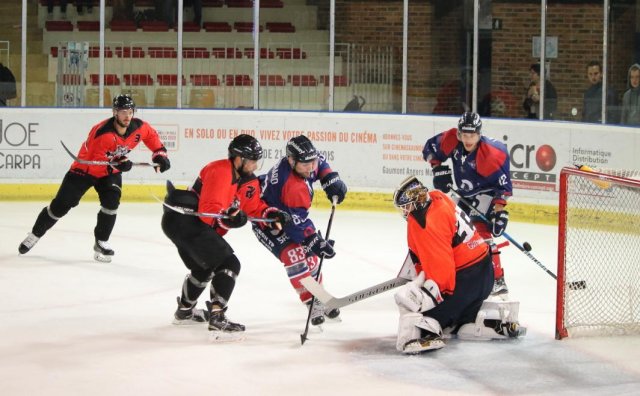 Photo hockey match Angers  - Bordeaux le 08/09/2017