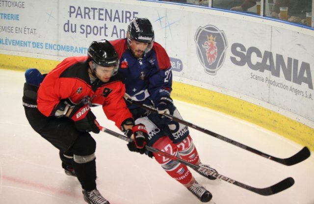 Photo hockey match Angers  - Bordeaux le 08/09/2017