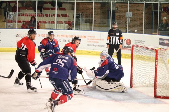 Photo hockey match Angers  - Bordeaux le 08/09/2017