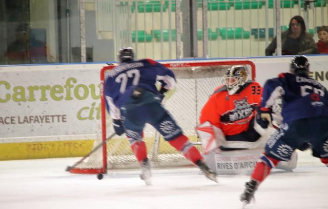 Photo hockey match Angers  - Bordeaux le 08/09/2017