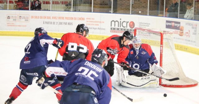 Photo hockey match Angers  - Bordeaux le 08/09/2017