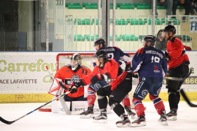 Photo hockey match Angers  - Bordeaux le 08/09/2017