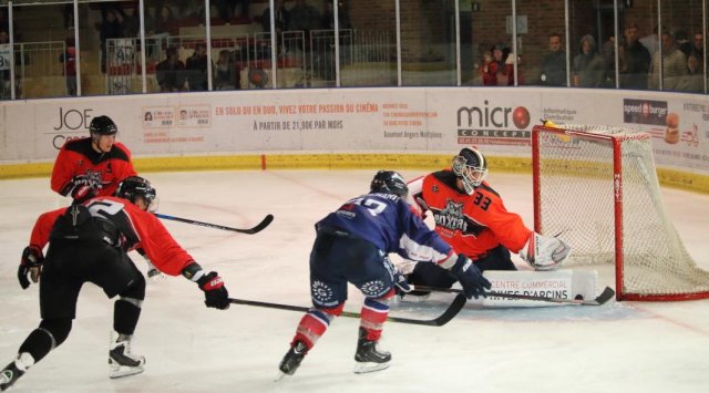 Photo hockey match Angers  - Bordeaux le 08/09/2017