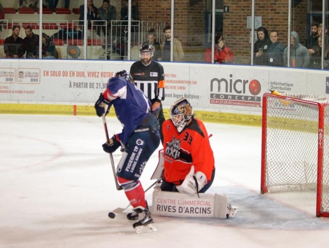 Photo hockey match Angers  - Bordeaux le 08/09/2017