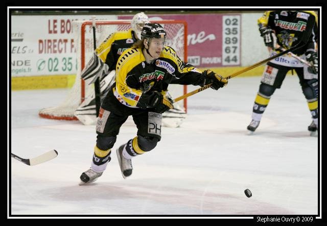 Photo hockey match Rouen - Dijon  le 17/02/2009