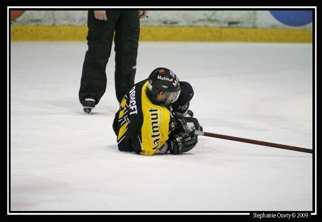 Photo hockey match Rouen - Dijon  le 17/02/2009