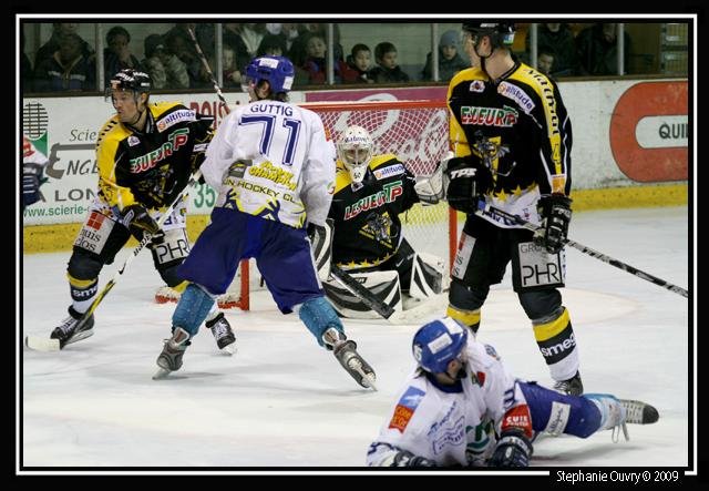 Photo hockey match Rouen - Dijon  le 17/02/2009