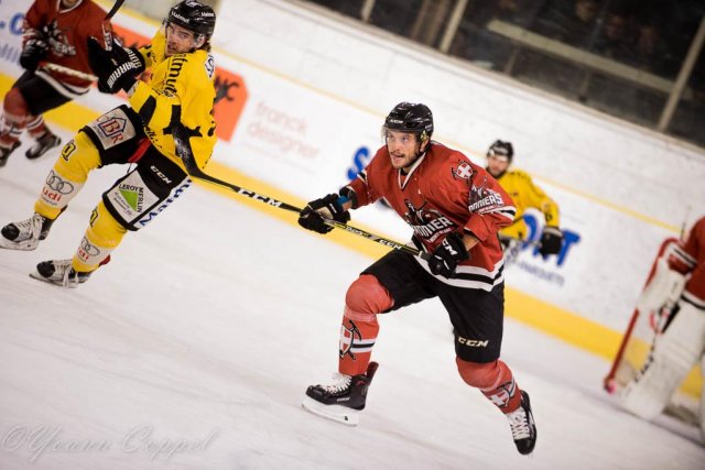 Photo hockey match Chamonix  - Rouen le 12/09/2017