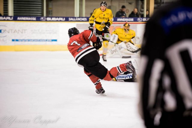 Photo hockey match Chamonix  - Rouen le 12/09/2017