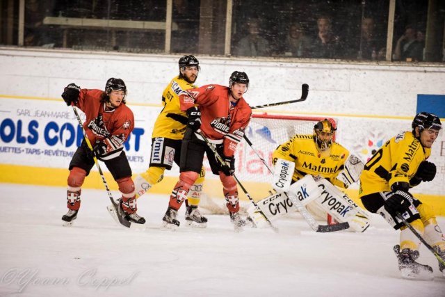 Photo hockey match Chamonix  - Rouen le 12/09/2017